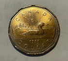 1988 CANADA LOON dollar coin appears to be  about uncirculated