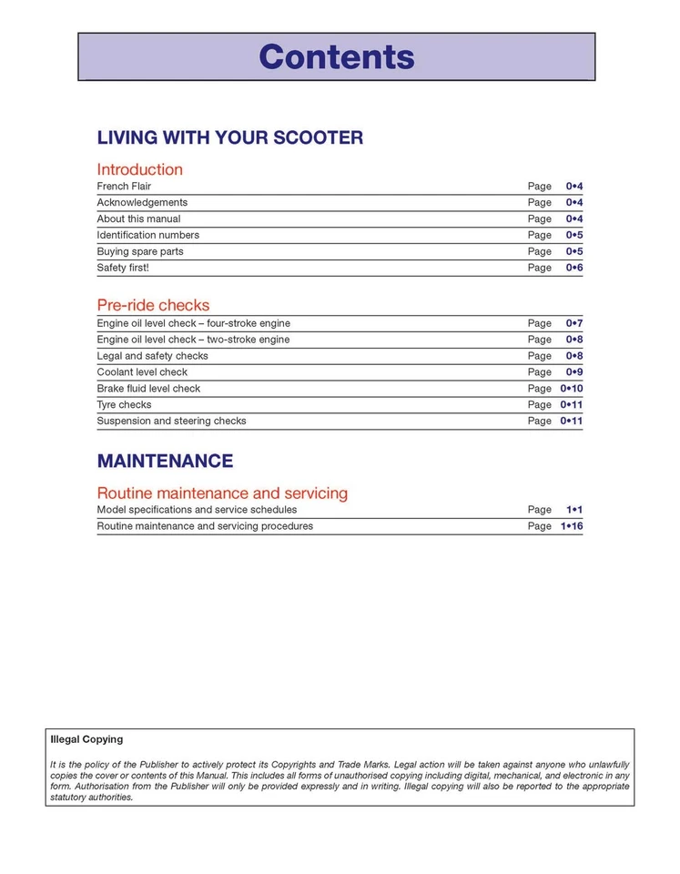 Peugeot V-Clic, Speedfight 3, Vivacity 3, Kisbee & Tweet (2008-2014) Haynes - Image 3 of 4