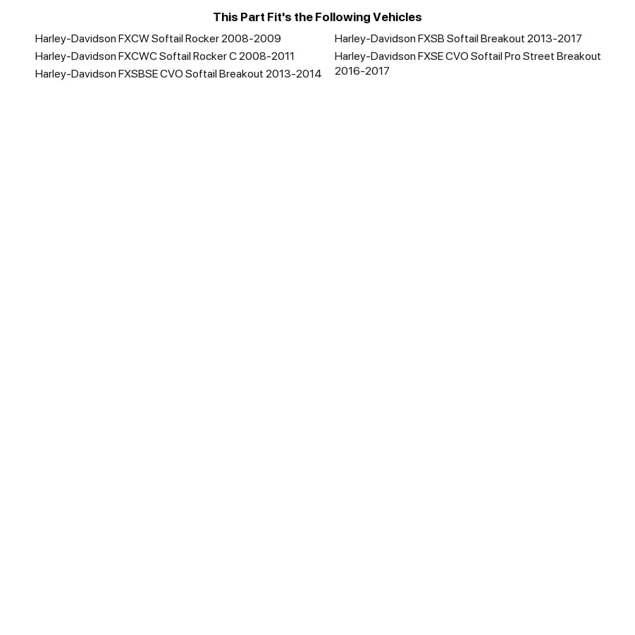 Kit de eje trasero disco duro 339198 para FXSB 13-Up FXCW/C 08-11 Foto 3 de 3