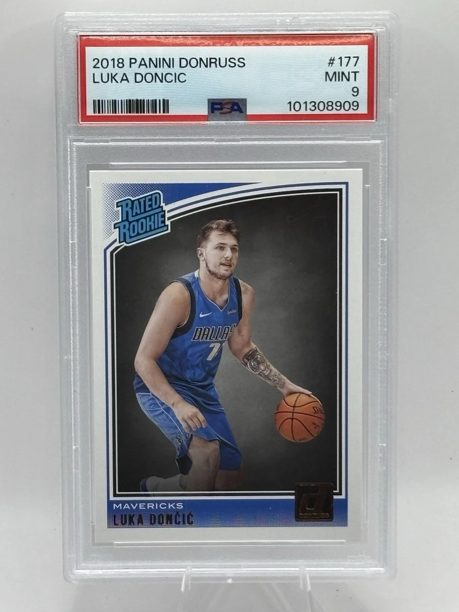 Luka Dončić 9 Graded Basketball Sports Trading Cards & Accessories