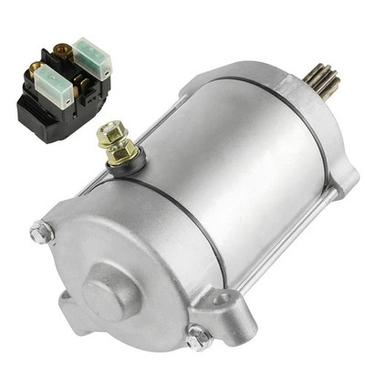 Starter & Relay Solenoid for Yamaha Grizzly 660 YFM660 2002-2008 Atv New
