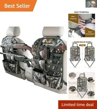 Camo Heavy Duty Gun Storage System for Trucks - Easy Install & Holding Capacity