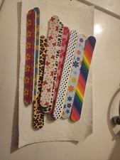 Nail File 10 PCS Professional Double Sided 100/180 Grit Nail Files Emery Board