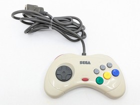 Sega Saturn White Console HST-3220 NTSC-J Japan Tested w/ Controller & Cables