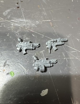 Warhammer 40k Space Marine Flamer Combi Weapons Bits (3)