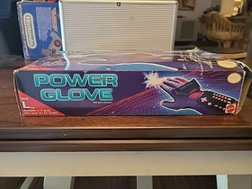 Mattel Power Glove with Sensor Bar for Nintendo NES 1989 Vintage Lg Tested Works