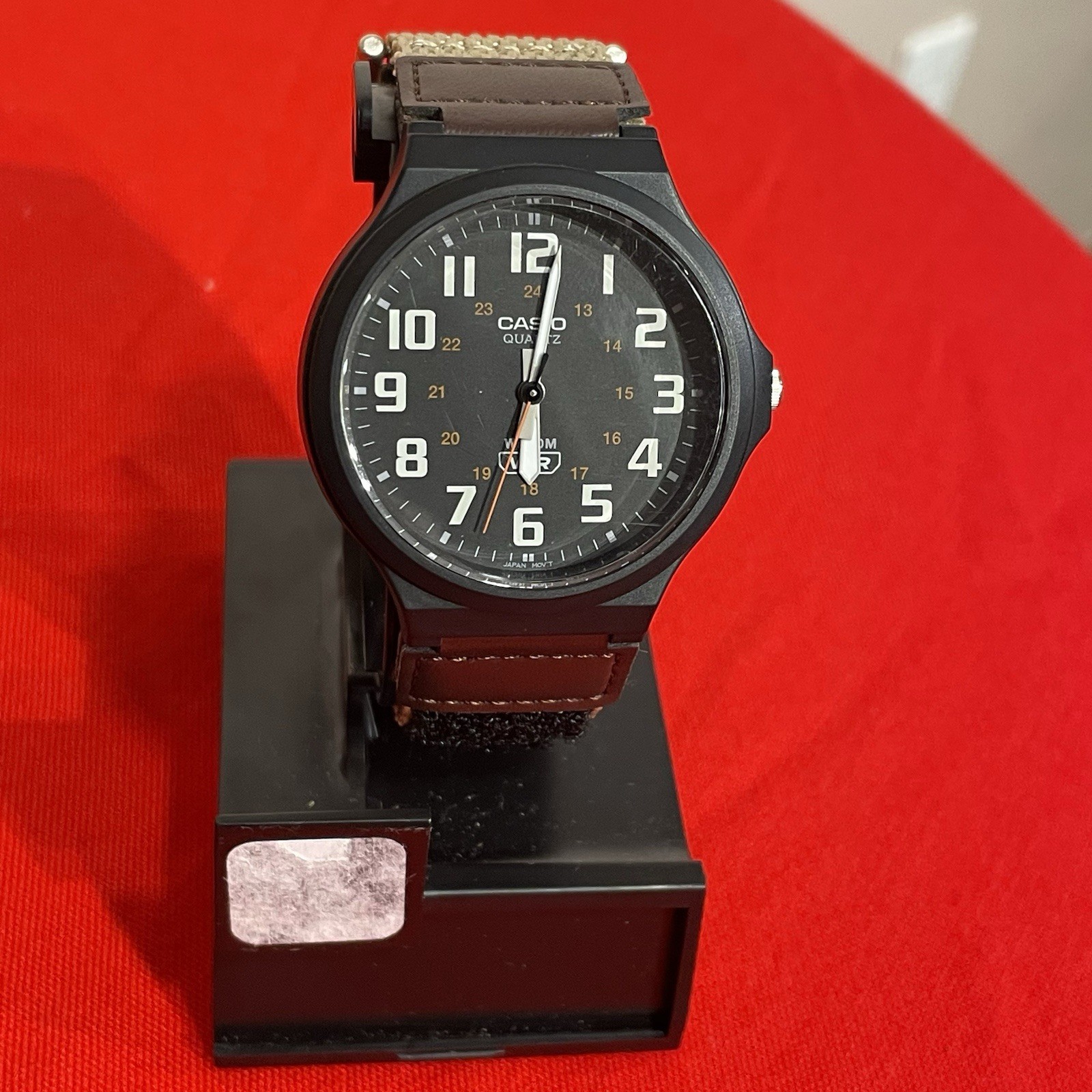 Casio Brand New Nylon Strap Watch Outdoors Hiking MW-240B-5B