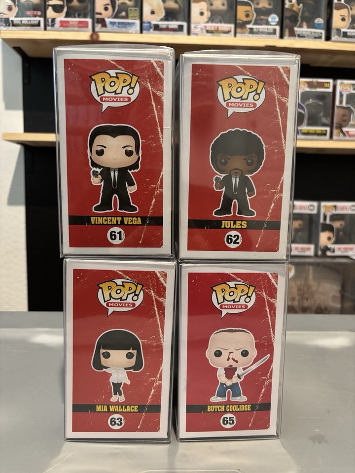 Pop Movies Anni 90 Funko POP Pulp Fiction - Butch Coolidge Vinyl Figure 9cm Da Collezione Action Figure Vinile Pop Movies Anni 90 Funko POP Pulp Fiction - Butch Coolidge Vinyl Figure 9cm Da Collezione Action Figure Vinile