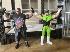 WWE Wrestlemania 21 - Rosey & Hurricane Wrestling Tag Team Action Figure Set