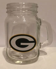 Green Bay Packers Boelter NFL Mason Jar Series 4oz Shot Glass
