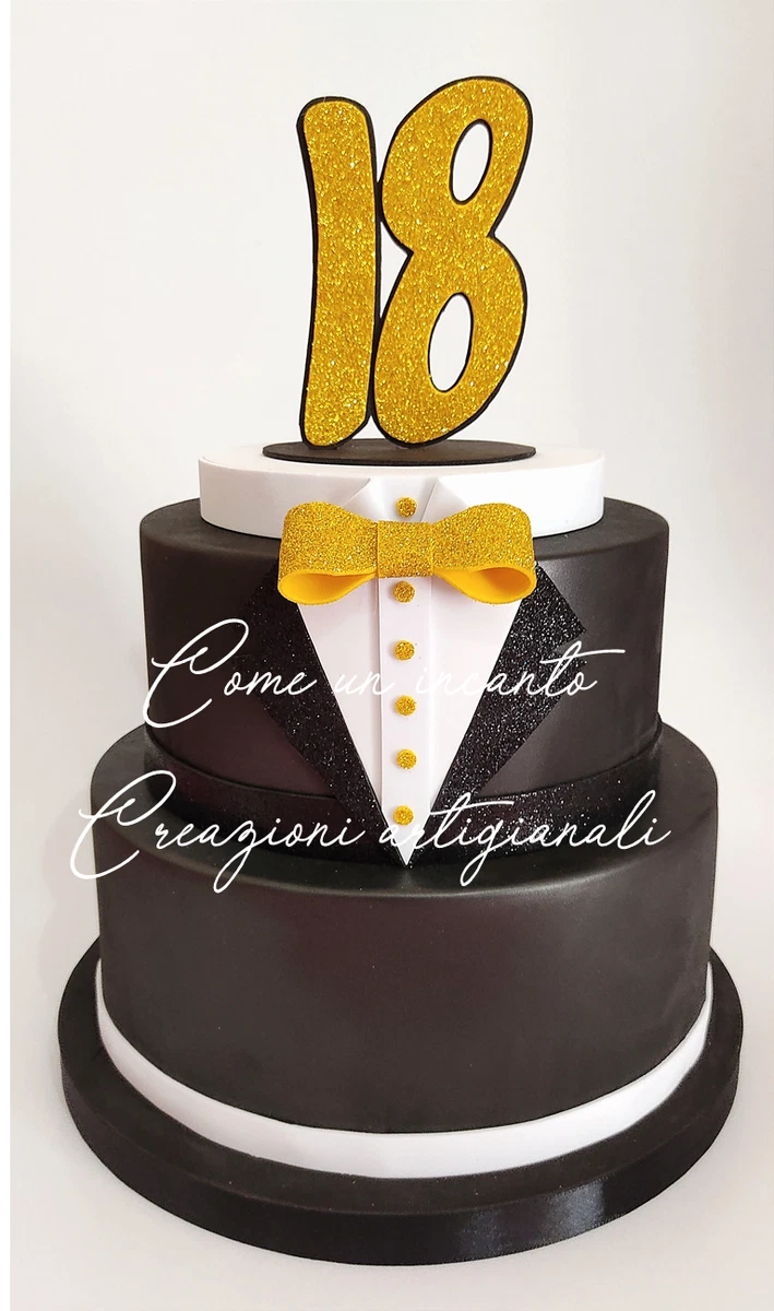 18° Compleanno Oro e Nero – Decorazioni Chic e Glamour | Svizzera