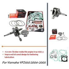 Kalama Racing engine rebuild Crankshaft Piston set for Yamaha YFZ450 2004-2005