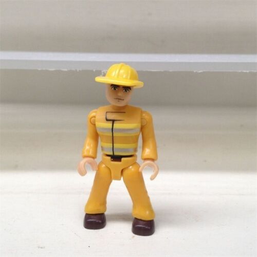 Mega Bloks CAT Firefighter Prisoner Building Blocks Figure Model Doll Toy 1X - Picture 16 of 25