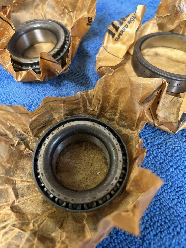 1960-1966 NOS Ford Mercury Mustang Falcon Comet FRONT WHEEL BEARING SET C0DD - Image 4 of 4