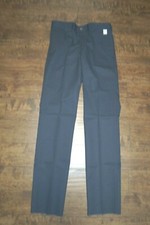 Dickies Mens OCCUPATIONAL WORKWEAR SIZE 34 UNHEMMED NAVY BLUE NWT