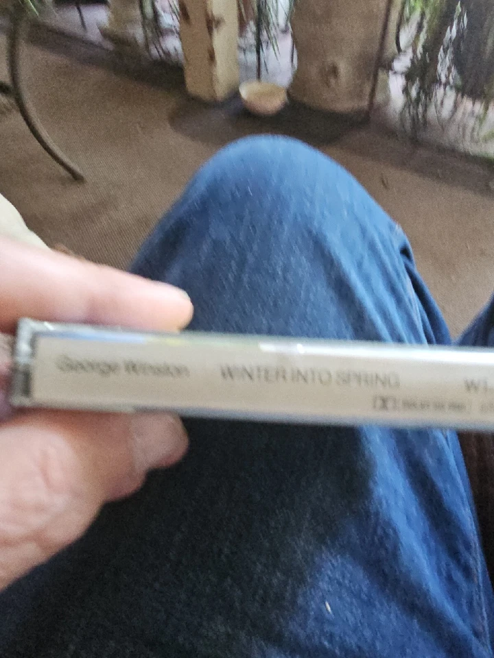 George Winston Cassette Tape Winter into Spring VG+ Foto 2 de 3