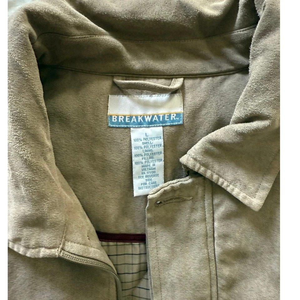 Chaqueta acolchada Breakwater Tan - Chaqueta de granero talla L Foto 3 de 3