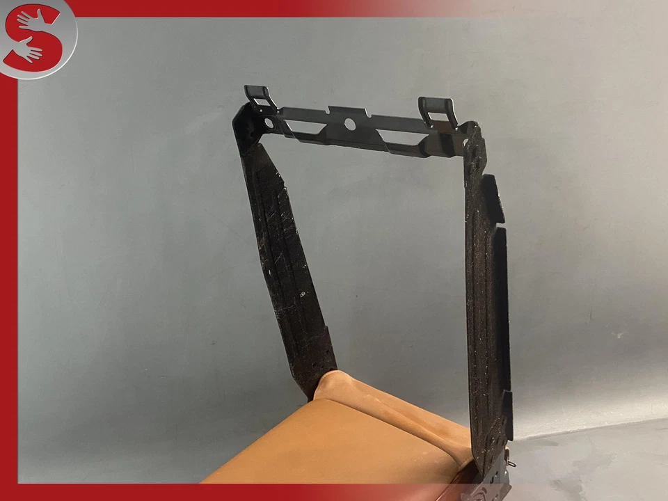 07-09 Mercedes W221 S600 S65 AMG consola central trasera reposabrazos reposabrazos negro OEM Foto 3 de 4