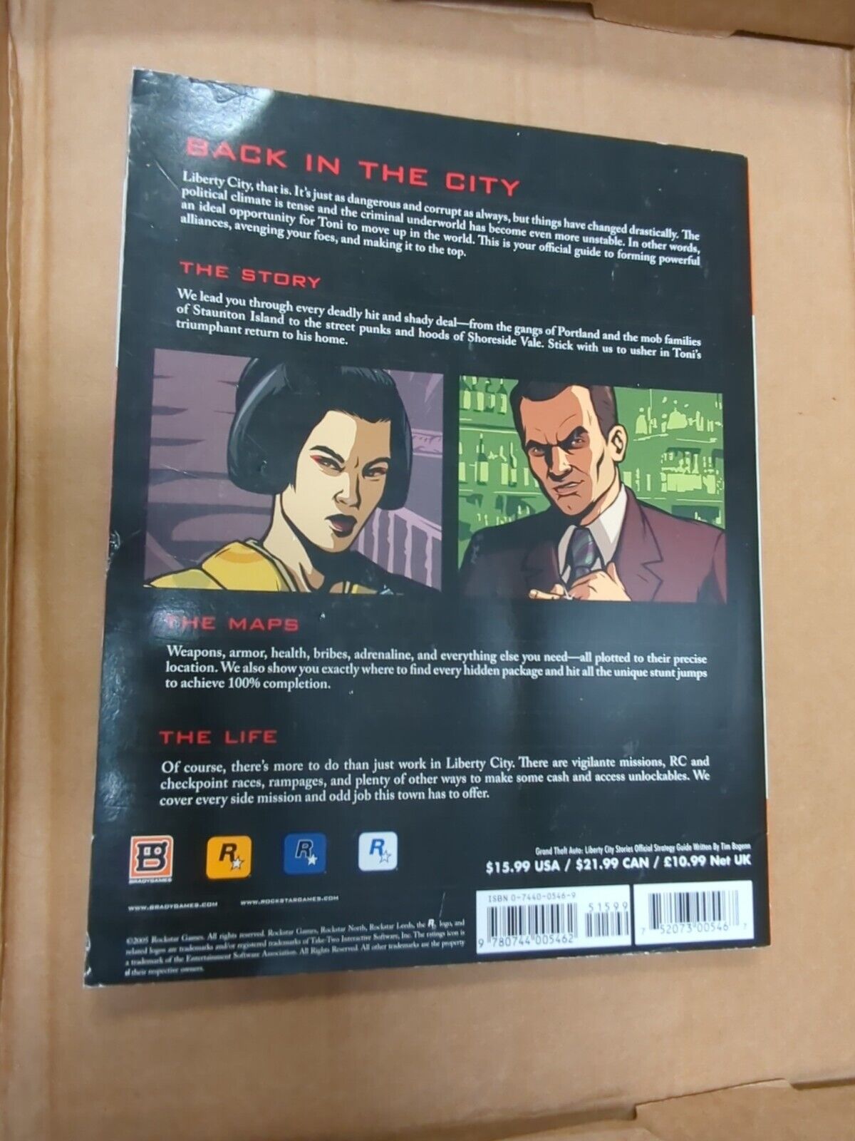 Pre-Owned Grand Theft Auto: Liberty City Stories (Paperback 9780744005462)  by Tim Bogenn