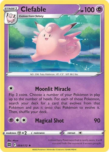 Clefable 054/172 Swsh09: Brilliant Stars