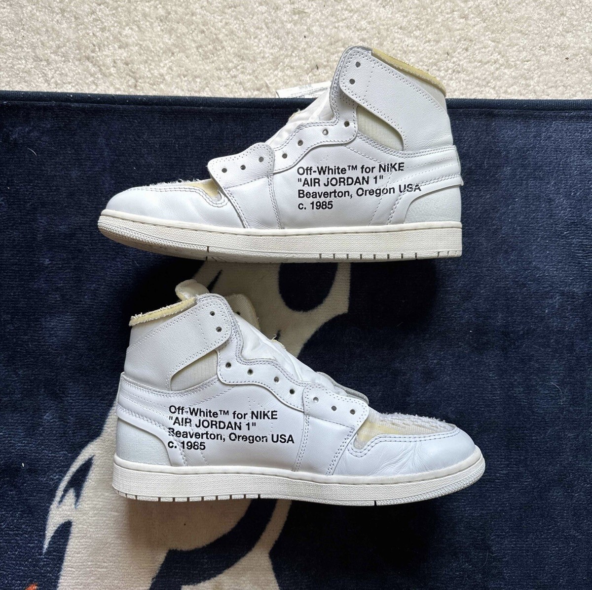 Jordan 1 Retro OG x Off-White High White Euro - 11.5