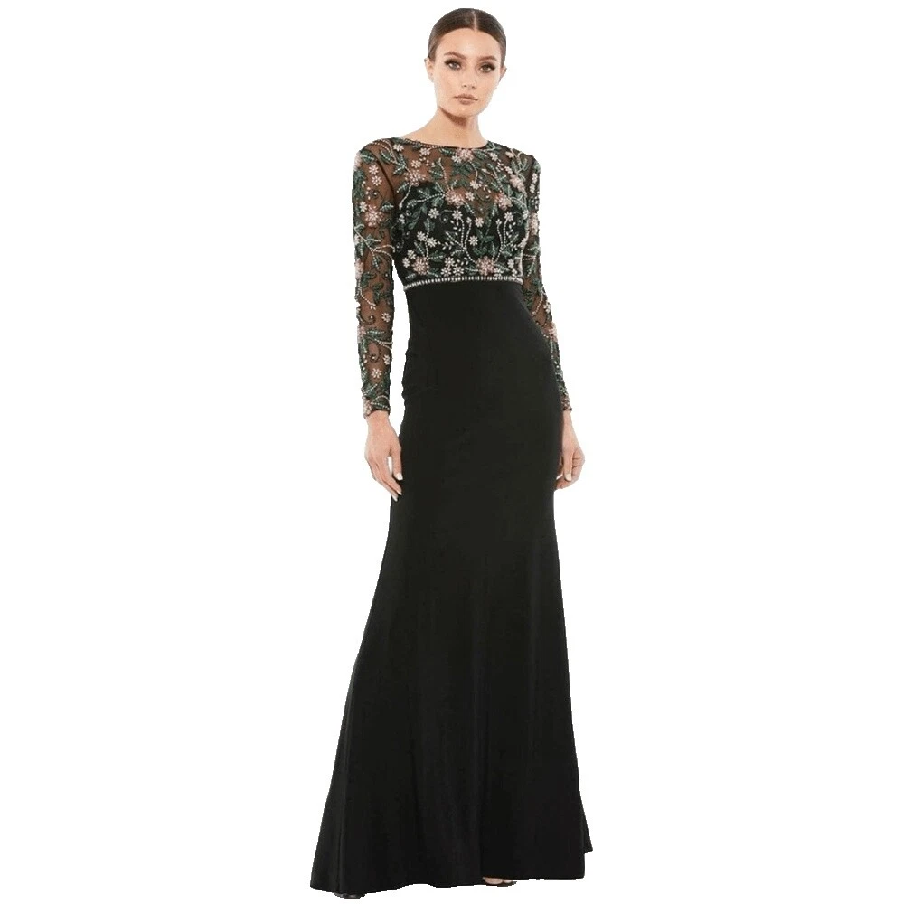 Beaded Black Dresses for Women