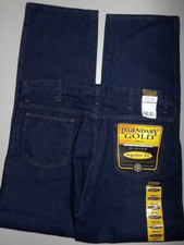 NEW WITH TAGS RUSTLER LEGENDARY GOLD REGULAR FIT DENIM  JEANS  MENS 36 X 32 S652