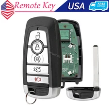 For Ford Lincoln 5Button Smart Keyless Remote Key Fob M3N-A2C93142600 Push Start