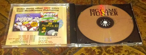 CABELA'S BIG GAME HUNTER PC WINDOWS 95 1998 Head games Complete Hunt 16 Species - Picture 4 of 4