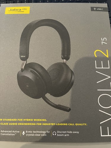 Jabra Evolve2 75 - USB-C UC - Black Wireless Headset - Picture 6 of 10