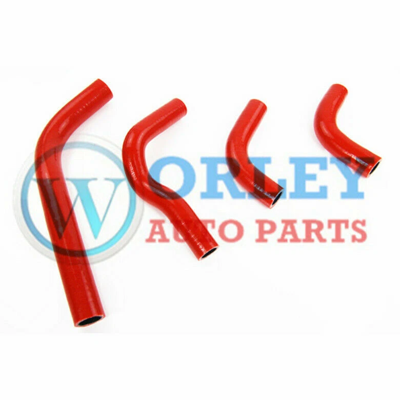 Manguera amarilla CRF250 CRF250X CRF250R 2004-2017 para radiador de silicona Honda 2009 Foto 2 de 4