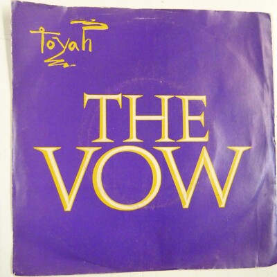 45rpm 7'' single TOYAH the vow / i explode 1983 SAFE58