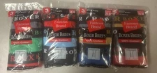 R. BOXER MENS BOXER BRIEFS 12 PK COLORS  (FAMOUS BRAND)