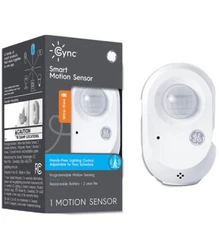 C (ync) By GE - Wire-Less Motion Sensor Starter Kit - White
