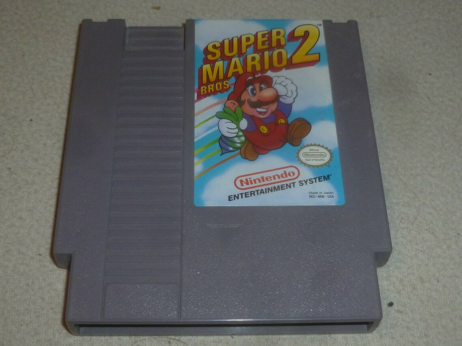 CAIXA DE JOGO ORIGINAL SUPER MARIO BROS NINTENDO NES SOMENTE SEM CARTUCHO  SEM HANGTAG