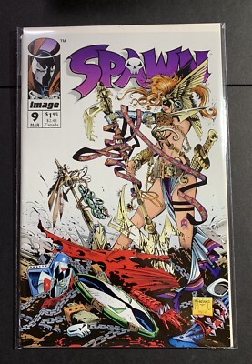 Spawn #9. KEY ISSUE. 1st Appearance Angela, Cogliostro, etc. Image Comics 1993