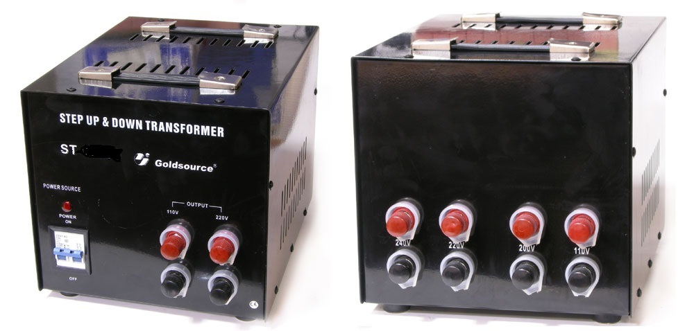 TRANSFORMADOR DE CORRIENTE DE 220V A 110V O DE 110V A 220V...