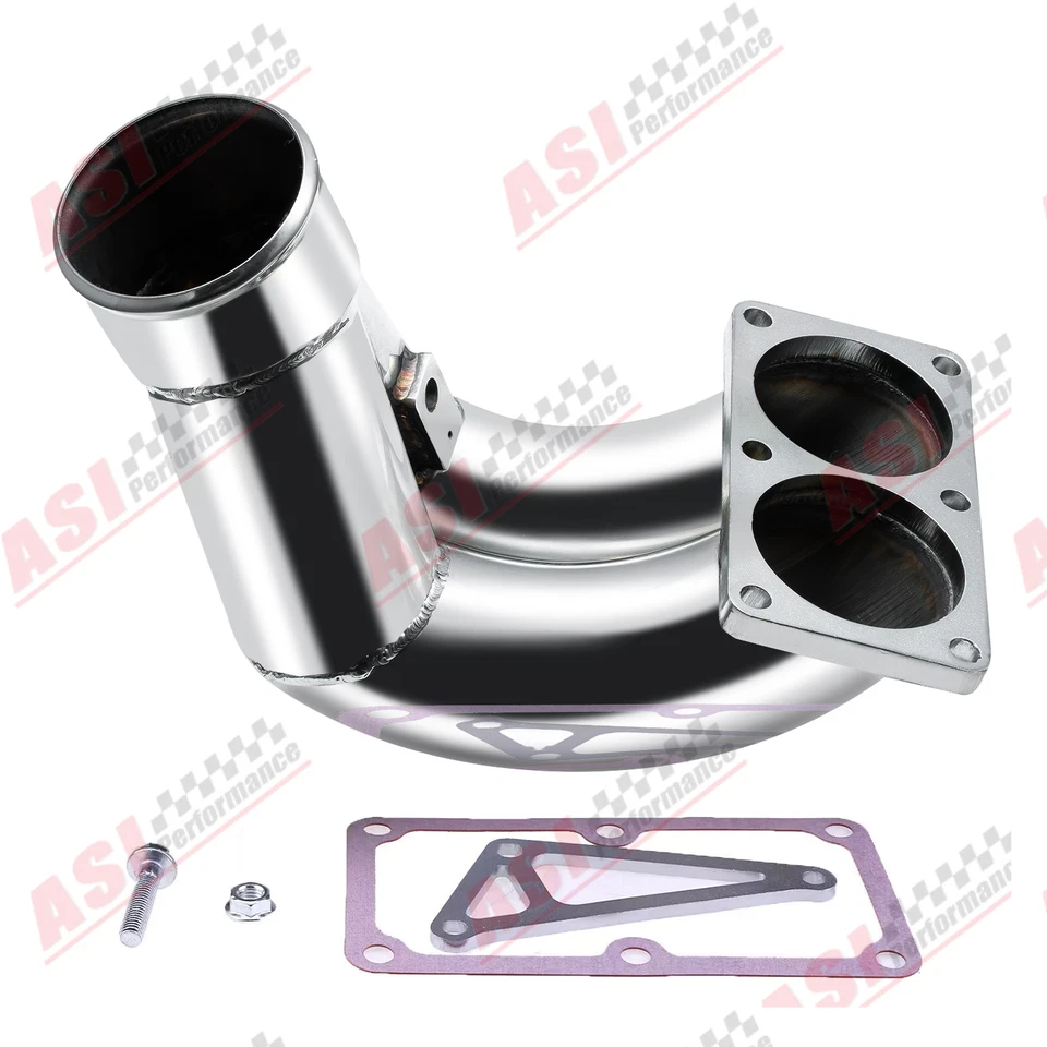 3.5" Raw Intake Elbow For 2007.5-2018,2017 Dodge Ram 2500/3500 6.7 Turbo Diesel Foto 2 de 4