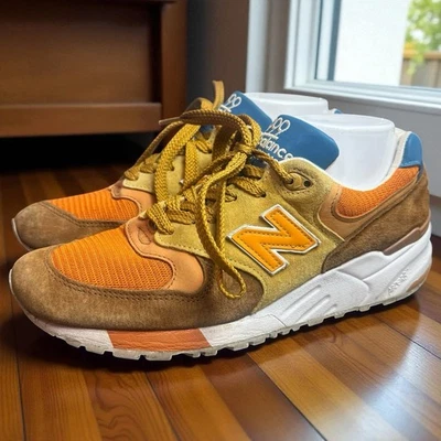 New Balance 999 x J Crew Canyon Road Sneaker Comfort Athletic Artsy Retro 8.5 - Photo 1/4