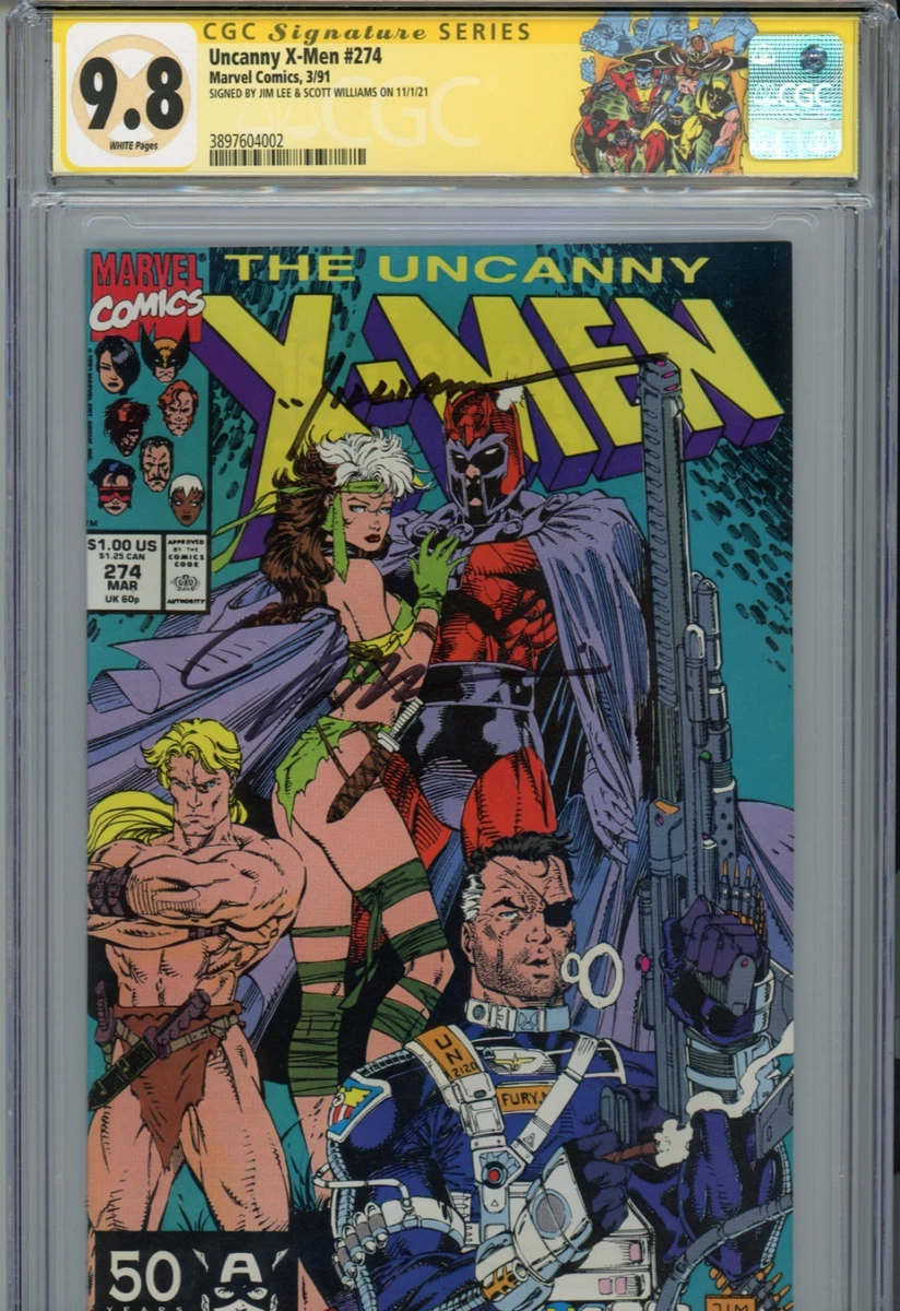 Uncanny X-Men Certified Guaranty Company (CGC), Comics Signed