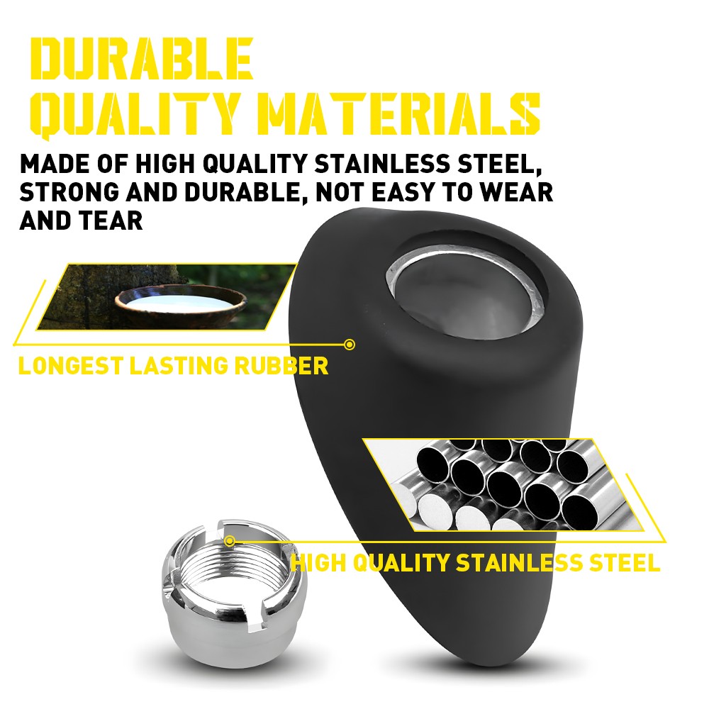 For 2005-2015 Toyota Tacoma Antenna Base Rubber Mount & Nut Ornament Manual Type