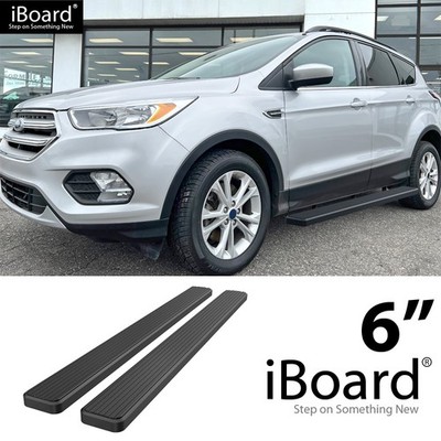 APS Running Board Side Step Nerf Bars 6in Black Fit Ford Escape 13