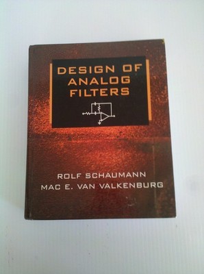 Design of Analog Filters