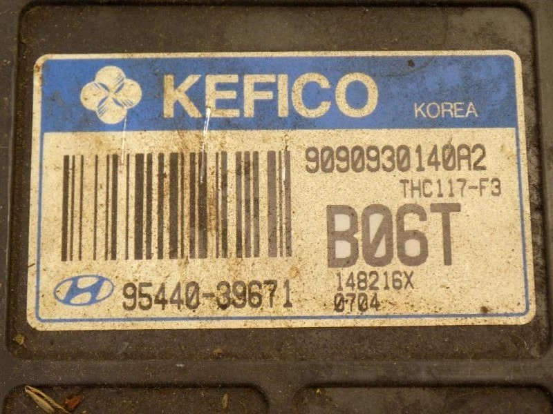 Chassis ECM Transmission AWD Fits 03-04 SANTA FE 1804585 - Image 3 of 4