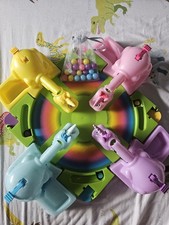 Hasbro Gaming Hungry Hippos Unicorn Edition kids board game! complete!