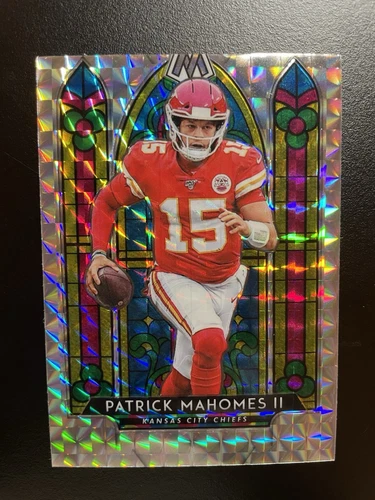2020 Panini Mosaic Patrick Mahomes Stained Glass SSP Case Hit Chiefs Rare Error