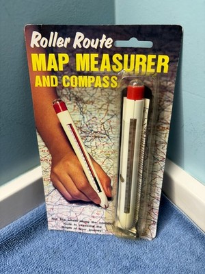NEW Roller Route Map Measurer and Compass