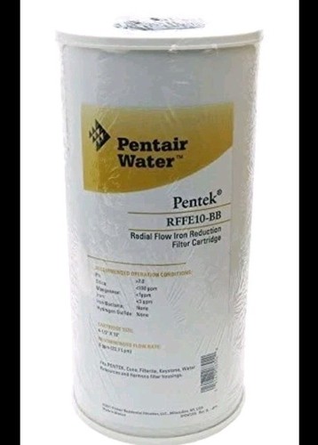 Pentek Water 655005-43 Iron Reduction Filter Cartridge RFFE10-BB NEW SEALED - Picture 2 of 2