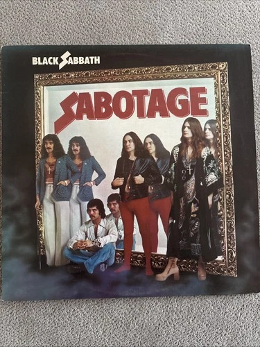 Black Sabbath Sabotage First Pressing 1970 Vinyl Near Mint Sleeve Exc @Rare@