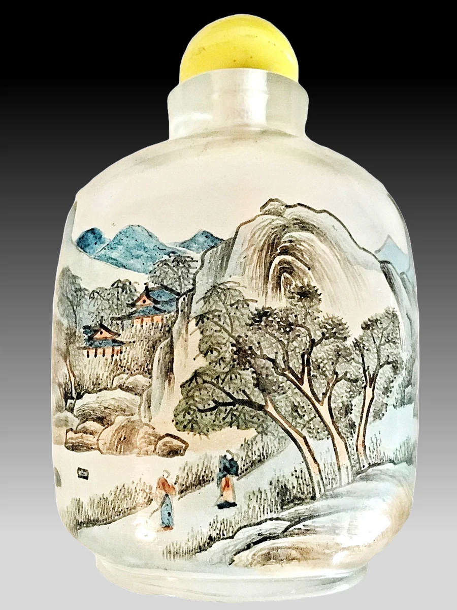 中国内画鼻烟壶| eBay